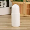 30ml 50ml 100ml Beyaz Plastik Rulo Şişe Doldurulabilir Deodorant Şişe Esansiyel Yağ Parfüm Şişeleri DIY Kişisel Kozmetik Kaplar Qubj