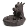 FBIL Dragon Cone Burner Purostki Purple Sand Backflow Dragon Smoke Holder Dragon Pond Coffee 10 5 x 11 x 10cm322W