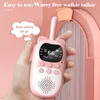 Walkie Talkie Inrico Talkies For Kids Gift Toy 3 Kms de longo alcance Handheld com Walki Talki Conjunto de rádio bidirecional