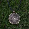 Catene SanLan Helm Of Awe Aegishjalmur Vichinghi Amuleto islandese Ciondolo runico nordico Collana talismano