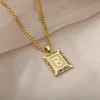 Чокер Чокер Гот Начальное ожерелье для женщин мужчины эмо -подвесной кулон хип -хоп панк -цепь и название ожерелья Гранж