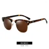 Sunglasses Summer Fashion For Men Women Designer Sun Glasses Semi Rimless Classic UV400
