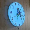 Orologi da parete Tredici orfani Orologio con stampa Mahjong con decorazione per sala giochi retroilluminata a LED Mah-jong Touhaiden Cartello con luce notturna