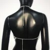 Женские танки Camis y2k Fashion Transparent Crystal акриловый майку для женщин Sexy Hollow Out Backless Halter Solid Diamonds Nightclub Tops 230422