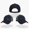 2023 nuevos accesorios periféricos F1 gorra de carreras de equipo corredores y fanáticos masculinos y femeninos gorra de béisbol lengua de pato sombrero con ala doblada por el sol