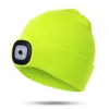 Cycling Caps Masks Light Beanie Hat USB Rechargeable Hands Free with Night Flashlight for Boy Girl 231122