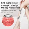 Leg Massagers Portable Ems Adjustable Massager Warming Massage Machine Vibration Heating Slimming Calf Usb Rechargeable 231121