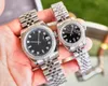Hommes automatique mouvement mécanique montres 41MM entièrement en acier inoxydable lumineux étanche 36mm femmes montre couples style classique montres-bracelets