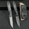 ESEE-DC53 Stonewash Combat Knves Noże lniane Uchwyty ustalone nóż ostrzy taktyczne kemping samo obrona przetrwania noża polowań na nóż kolekcjonerski 3300 535 533 550
