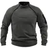 Heren Truien Heren Tactische Outdoor Sport Stand Kraag Trui Trui Outdoor Warm Tactisch Dieptepunt Shirt 231121