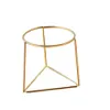 Newly Flower Pot Geometric Metal Rack Plant Care Display Holder Stand Garden Decor Y0314244Z