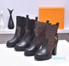 Designer-Stiefel, Silhouette, Stiefeletten, Absätze, Schuhe, Winter, Damen, Stickerei, Buchstaben, Absatz, Stoff, Lederstiefel, Aufdruck, Blumen, Hochzeit, Party, Schuhe, Top-Qualität