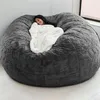 Coprisedia Lazy Bean Bag Copridivano per soggiorno Lettino Sedile Divano Sedie Soffio di stoffa Tatami Asiento266k