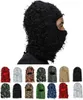 Fietsen Caps Maskers Y2K Geborduurd Baraklava Full Ski Masker Mode Gebreide Camo Hoofddeksels Unisex Hoed Dames Heren Hoeden 231122