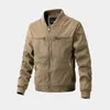 Herren Jacken Kleidung Mantel Wildlederjacke Urlaub Herbst Windjacke Strickjacke Winter Lässige Baumwollkleidung mit Reißverschluss Täglich bequem