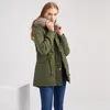 여자 다운 다운 2023 가을/겨울 재킷 여성 전체 슬리브 옷 패션 디자인 아웃웨어 캐주얼 유럽 지퍼 두꺼운 따뜻한 숙녀 코트