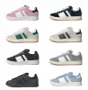 Chaussures de créateurs d'extérieur Campus 00s Baskets en daim Noir Gris Vert foncé Nuage Blanc Ambient Sky Semi Lucid Blue Luxurys Baskets décontractées pour hommes Baskets pour femmes1