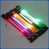 2016 New Dog Supplies USB LED Dog Collars Webbing充電式バッテリー3サイズ6色無料配送Rhonh