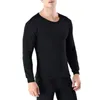 Herren-Thermounterwäsche, offener Schritt, Hosen-Set, Winter-Männer, warm, Slim-Fit, elastisch, Pyjama für Zuhause