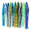 10inch Octopus Shirt Lure Fishing Tackle Trolling Fishing Lure Tuna Soft Plastic Worms Fishing Lure Salt Bait Big Game Skirt Bait225C