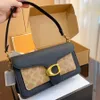 Kadın adam tabby tasarımcı messenger çantaları hobo moda çantası lüks tote el çantası gerçek deri baget omuz çantası ayna kalitesi kare crossbody moda çanta 66