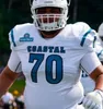 Maillot cousu Coastal Carolina Football 10 Grayson Mccall 84 Jeremiah Miller 28 Jacqez Hairston 7 Jarrett Guest Hommes Jeunes Femmes Maillots