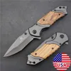 Camping Hunting Knives Bushcraft Folding Knife Tactical Knife With Folding Blade Kydex Hunting Knives EDC Tool Collection High Quality Titanium Knives