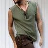 Camisas Casuais Masculinas Homens Top Grande Sem Mangas Verão T-shirt de Secagem Rápida V Neck Tank Roupas