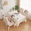 Tkanina stołowa jasny kolor brudny w kratę użycie domu na zewnątrz okrągły moda w stylu duszpasterska bawełniana bieliznę