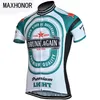 mens cycling top jersey beer jersey Cycling Clothing bicycle wear maxhonor bike wear Retro can be custom2456