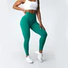 Aktywne spodnie NVGTN CONTOUR 2.0 Bezproblemowe legginsy miękki trening rajstopy fitness stroje jogi wysoko talin
