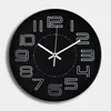 Wall Clocks Living Room Decoration Home Decoretion Decor Decorative Clock Modern Design Bedroom Items