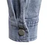 Мужские куртки Высококачественная осенняя мужская джинсовая куртка по индивидуальному заказу Модное европейское и американское пальто Изношенный джинсовый топ для отдыха 231121