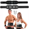 Draagbare slanke apparatuur Spierstimulator EMS Buikgordel Abs Trainer Touch LCD-scherm Home Gym Fitnesstraining Buik Gewichtsverlies Lichaamsafslanking 231122