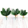 Декоративные цветы симуляция Phalaenopsis Leaf Home ваза цветочные композиции с материалами свадьба El Decoration Искусственные листья