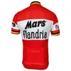 Peut être personnalisé maillot de cyclisme mars Flandria rétro bleu vêtements de vélo porter équitation vtt route ropa ciclismo cool NOWGONOW2470