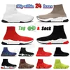 Athletic Sock Shoes Designer Speed ​​Trainer 1.0 Socks Trainers Boots Runners 2,0 Knit Tennis Loafers Luxury Platform Training Shoep-On Outdoor Sneakers Dhgate 36-45