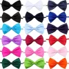 Halsband Bow Tie Justerbar rem för kattkrage hundar Tillbehör Pet Bow Tie Puppy Bowties ZZ