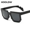 Outros acessórios de moda Hooldw Fashion Kids Glasses Sun Glasses Size Mosaic Square Childra