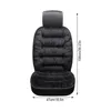Car Seat Covers Plush Cushion Cover Winter Warm Universal Front Chair Breathable Pad For Vehicle