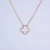 New high-end four leaf clover pendant light luxury necklaces