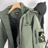 Outdoor Designer Badge Zipper Shirt Stone Loose Style Autumn/winter Jacket Waterproof Hoodie Cp Coat 33