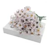 Dekorativa blommor 2st Artificial Violet Bouquet PE Fake Flower For Diy Wedding Ceremony Party Home Table Garden Courtyard Decor