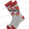 Herrstrumpor Mens Socks Christmas Halloween Anime Sock Novelty Funny Gamers Cartoon Sock T231122