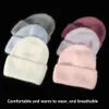 BeanieSkull Caps Venda Chapéu de Inverno Chapéus de Pele de Coelho Real para Mulheres Moda Quente Beanie Sólida Adulto Capa Cabeça Cap 231122