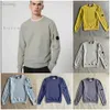 22SS Hommes One Lens Lunettes Veste Marque Sweats à capuche Casual Pulls à manches longues Designer CP Top Sweat-shirt Mens Hood O-Cou Pull Vêtements Aa 870