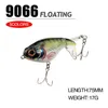 6st Lot 75mm 17g Pencil Lure Set Topwater Spinner Fiske Lures Bass Whopper Plopper Frog Trolling Pesca Whopper Plopper 220107210g