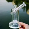 8 polegadas Hookahs Mobius Bongos de vidro Sidecar Bocal Oil Dab Rigs Matriz Estéreo Perc Tubulações de Água 18mm Junta Feminina com Tigela 5mm BJ