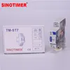 TIMERS 7 MINUTER 20 Intervall Fabrikspris 18mm Single Module Din Rail Staircase Timer Switch for Lighting Controls 230422