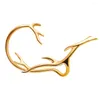 Backs Earrings Happy Yami Ear Wrap Cuffs Crawler Classic Tree Branch Non Piercing Cuff Delicate Bone Clip Without Pierced